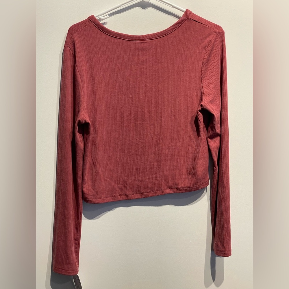Auden Women’s Sleepwear long sleeve shirt size Medium NWT - Picture 2 of 4